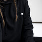 Damen Hoodie GEMEINSAM STEIGEN WIR AUF (schwarz)