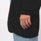 Damen Strick Cardigan ERDBÄR (schwarz)
