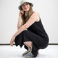 Damen Sommerkleid (schwarz)