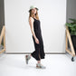Damen Sommerkleid (schwarz)