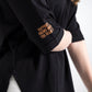 Damen T-Shirt SMILEY (schwarz)