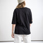 Damen T-Shirt SMILEY (schwarz)