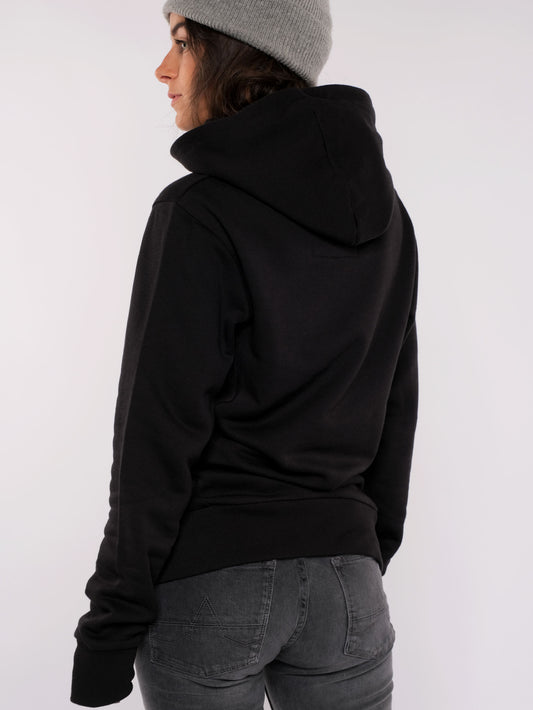 Damen Sweater (schwarz) - ERDBÄR Logo