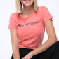 Damen T-Shirt ERDBÄR (pfirsich)