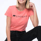 Damen T-Shirt ERDBÄR (pfirsich)