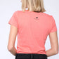 Damen T-Shirt ERDBÄR (pfirsich)