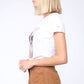 Damen slim-fit T-Shirt 08 MIT DIESEM STYLE UNTERSTÜTZT DU! (weiß)