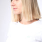 Damen T-Shirt LOGOBÄR (weiß)
