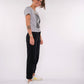 Damen slim-fit T-Shirt 07 MIT DIESEM STYLE UNTERSTÜTZT DU! (grau)