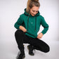 Damen Hoodie REAL (grün)
