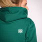 Damen Hoodie REAL (grün)
