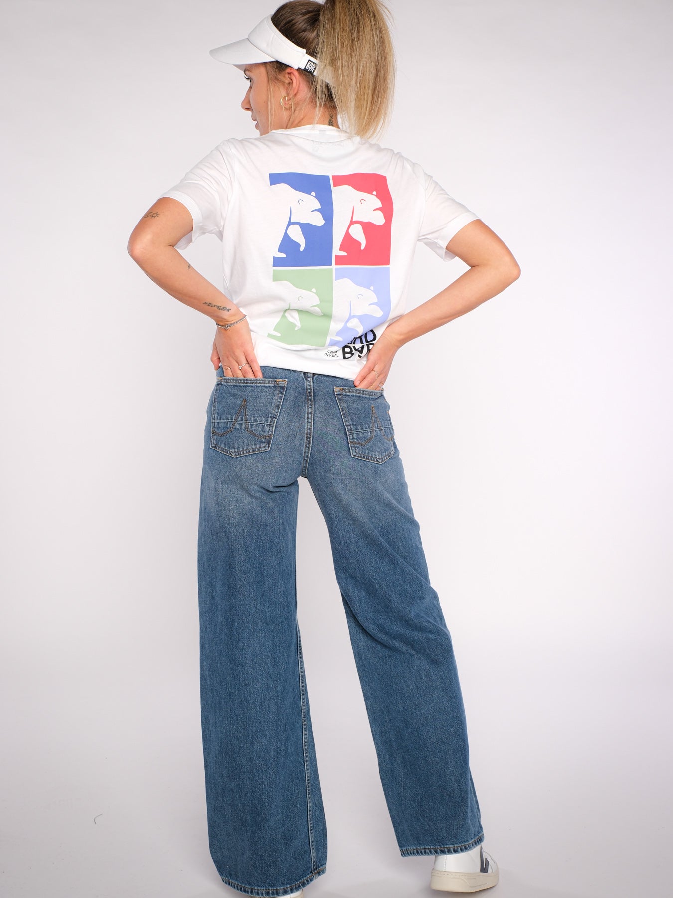 Damen T-Shirt KOMM' WIE DU BIST (weiß)