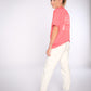 Damen oversized T-Shirt CHILLEN (rot)