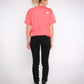 Damen oversized T-Shirt REAL (rot)