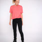 Damen oversized T-Shirt REAL (rot)