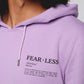 Herren Hoodie FURCHTLOS (lavendel)