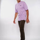 Herren T-Shirt WILDLEBEN ZÄHLT (lavendel)