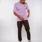 Herren T-Shirt WILDLEBEN ZÄHLT (lavendel)