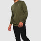 Herren Langarmshirt WILDLEBEN ZÄHLT (grün)