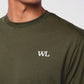 Herren Langarmshirt WILDLEBEN ZÄHLT (grün)