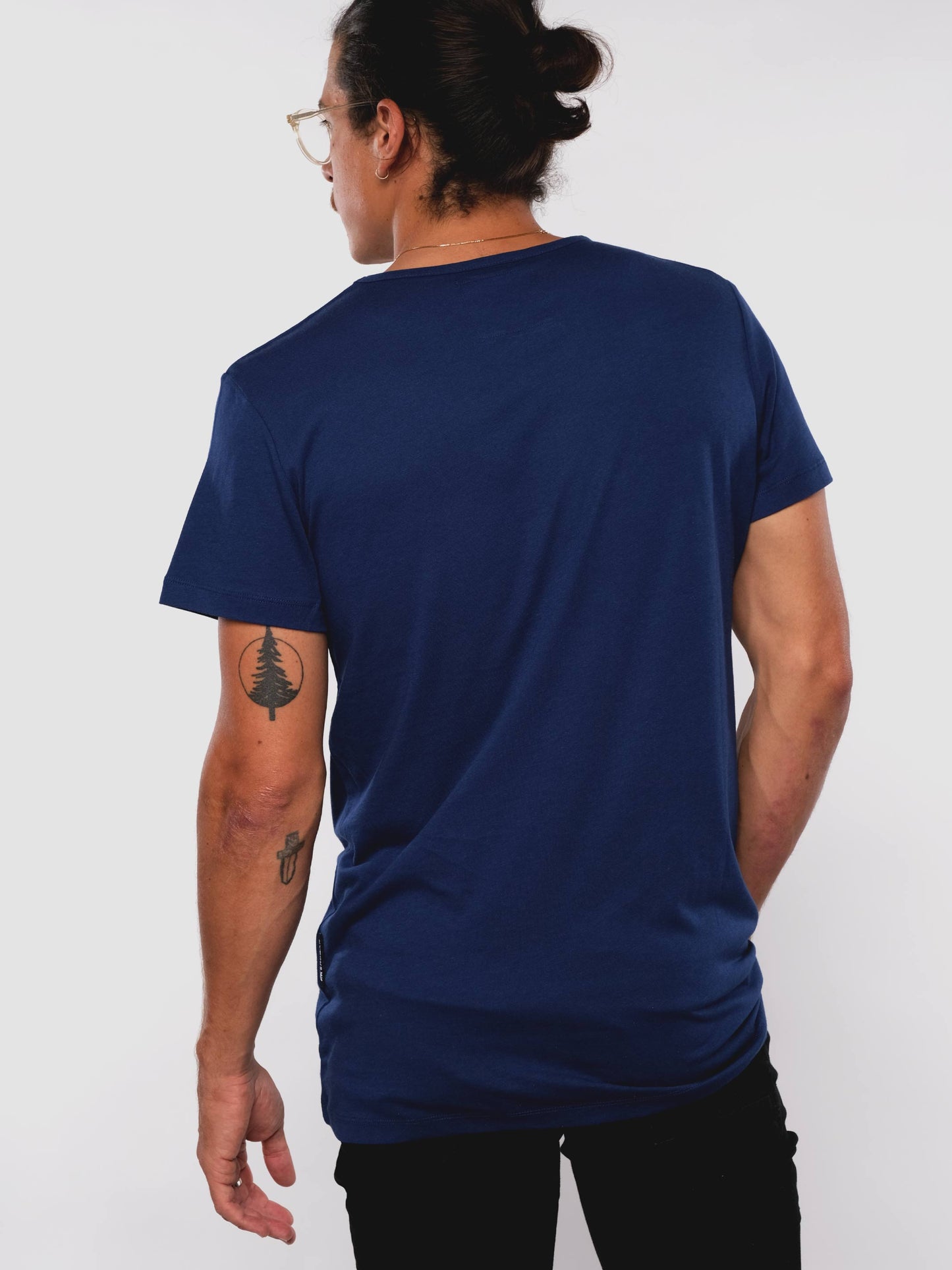 Herren T-Shirt ERDBÄR WELT (dunkelblau)