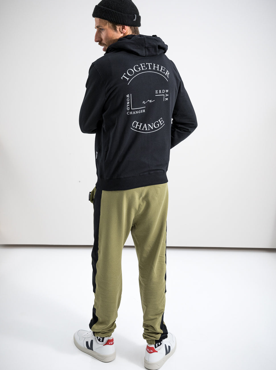 Herren coole Jogginghose (olivgrün)
