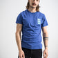 Herren T-Shirt LEBEN UNTER WASSER (blau)