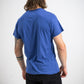 Herren T-Shirt LEBEN UNTER WASSER (blau)