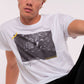 Herren T-Shirt 08 MIT DIESEM STYLE UNTERSTÜTZT DU! (weiß)