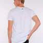 Herren T-Shirt 08 MIT DIESEM STYLE UNTERSTÜTZT DU! (weiß)
