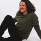 Herren Strick Sweater (grün)