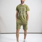 Herren T-Shirt HANDEL JETZT (olivgrün)