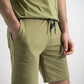 Herren kurze Jogginghose (olivgrün)