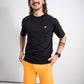 Herren kurze sportliche Hose (orange)