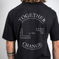 Herren T-Shirt ERDBÄR X WORLDCHANGER (schwarz)