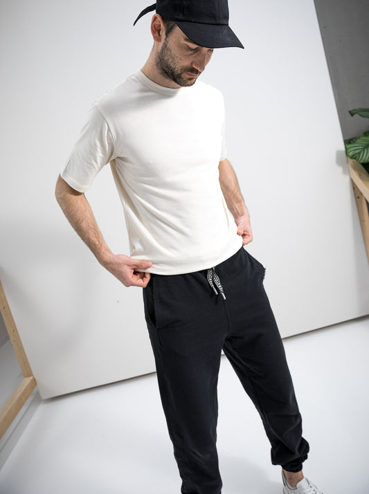 Herren T-Shirt LOGOBÄR (beige)