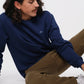 Herren Sweater LOGOBÄR (dunkel blau)