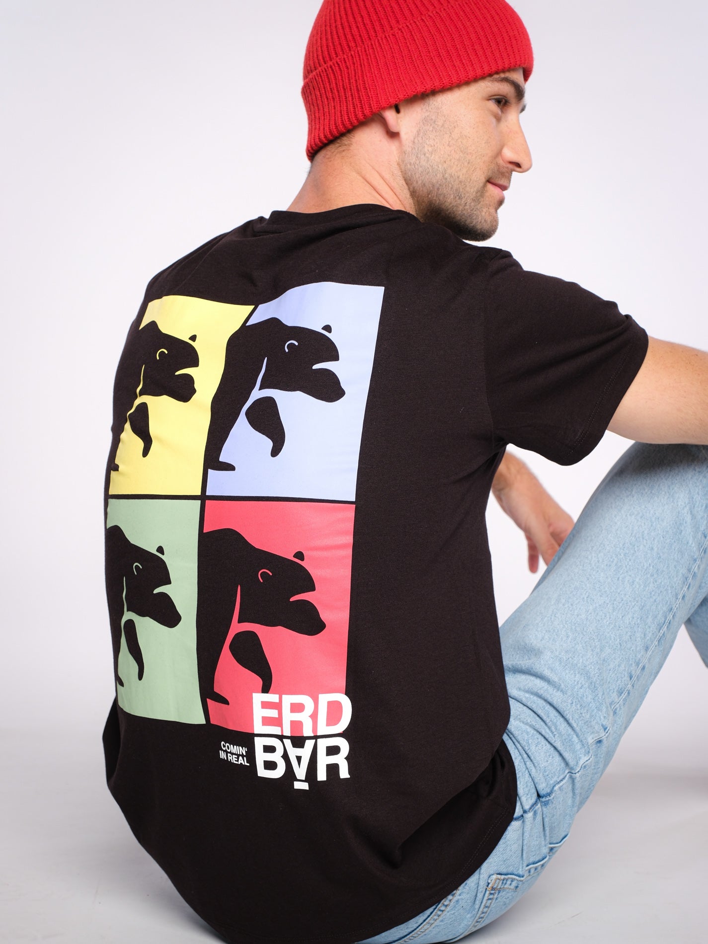 Herren T-Shirt KOMM' WIE DU BIST (schwarz)