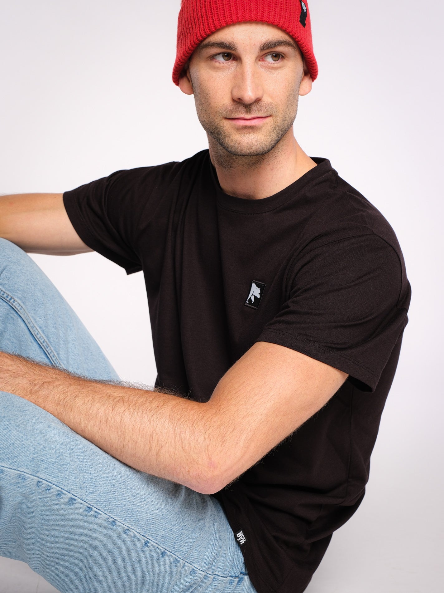 Herren T-Shirt KOMM' WIE DU BIST (schwarz)
