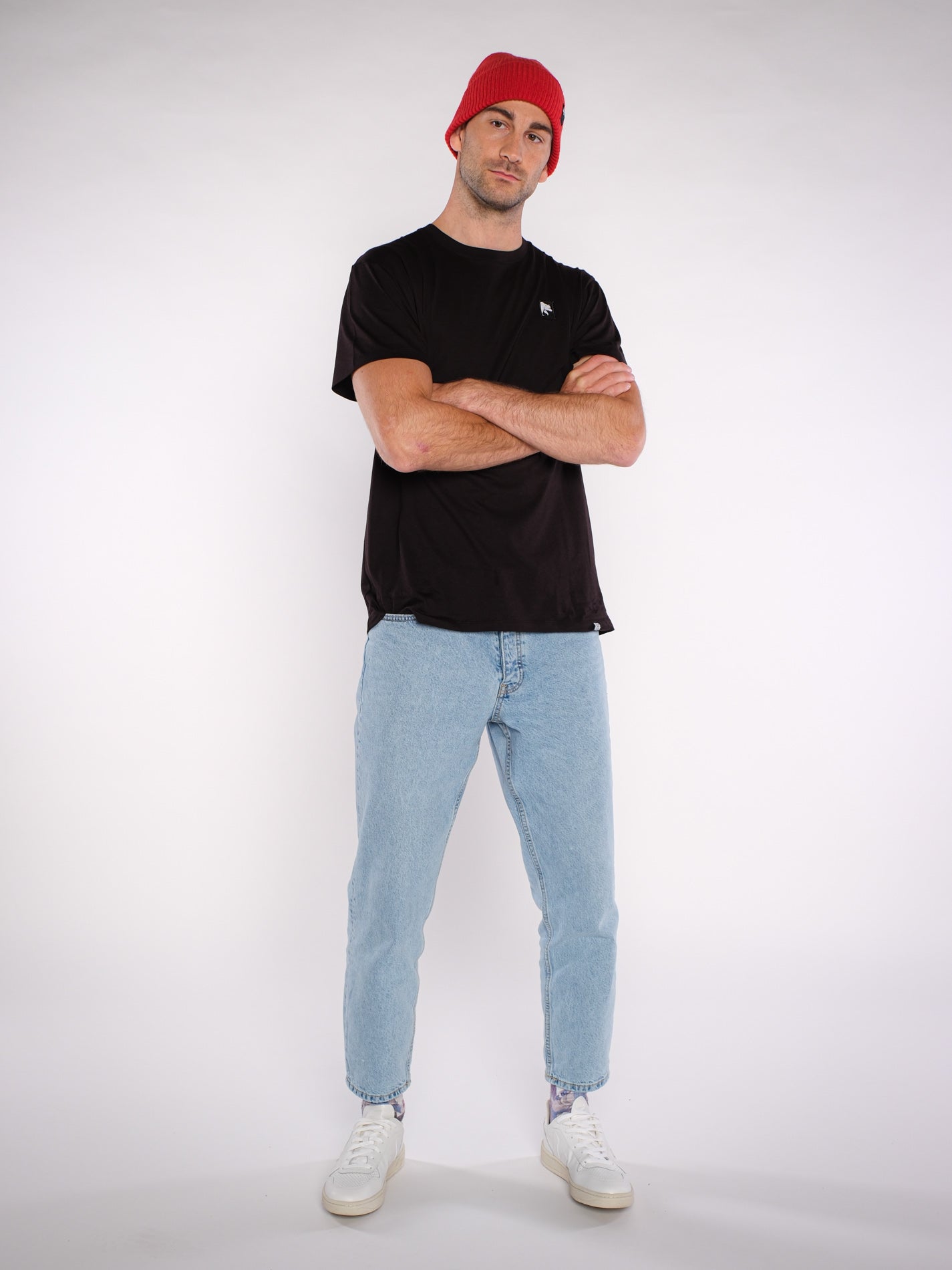 Herren T-Shirt KOMM' WIE DU BIST (schwarz)