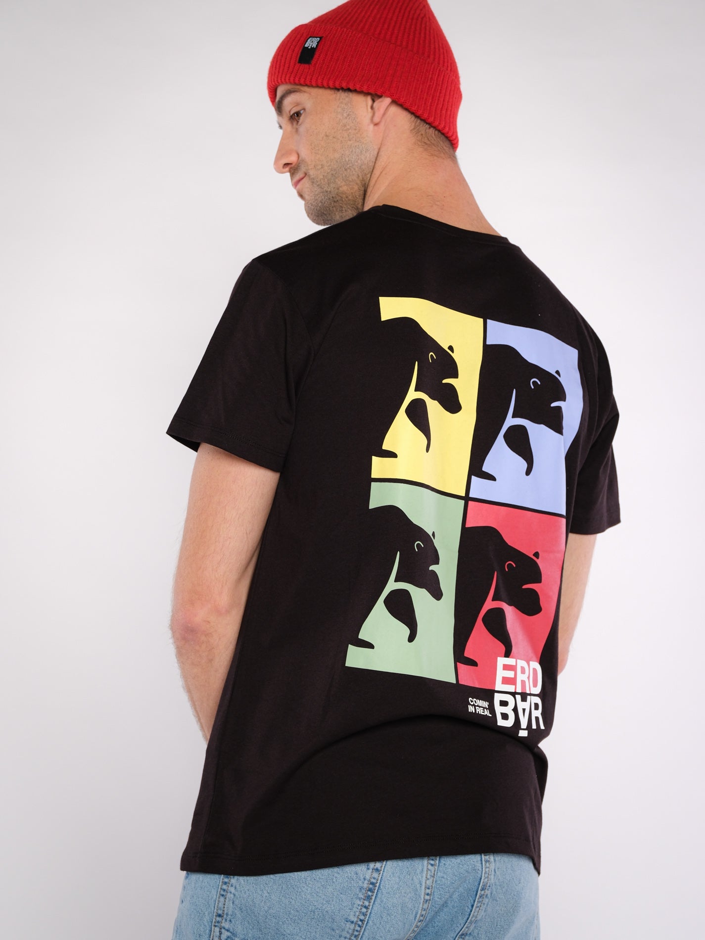 Herren T-Shirt KOMM' WIE DU BIST (schwarz)
