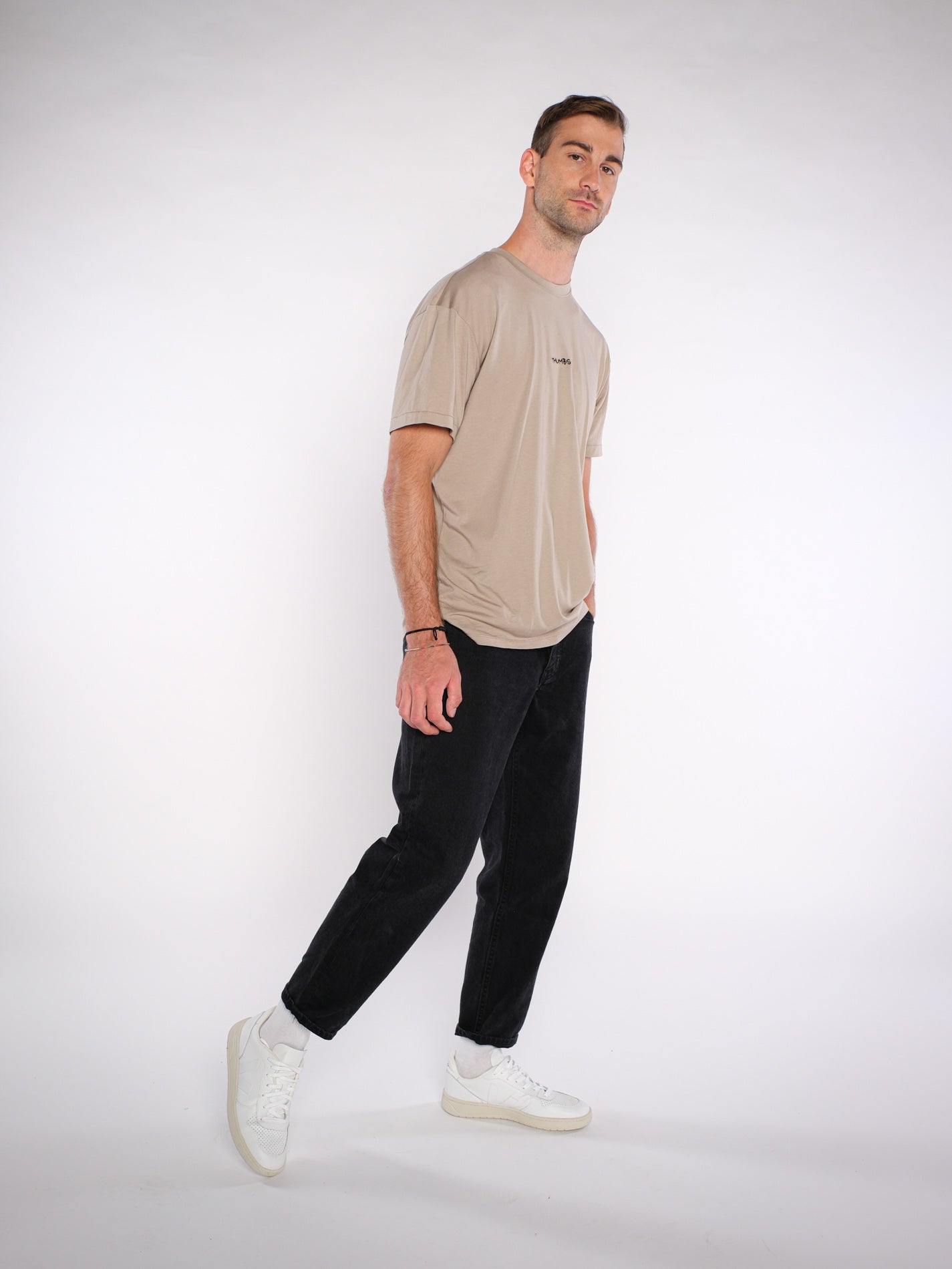 Herren oversized T-Shirt CHILLEN (beige)*