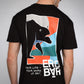 Herren oversized T-Shirt DEIN KUNSTWERK (schwarz)*