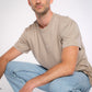 Herren oversized T-Shirt REAL (beige)*