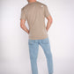 Herren oversized T-Shirt REAL (beige)*