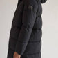 Ecoalf lange vegane Damen Daunen Jacke- (black)
