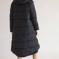 Ecoalf lange vegane Damen Daunen Jacke- (black)