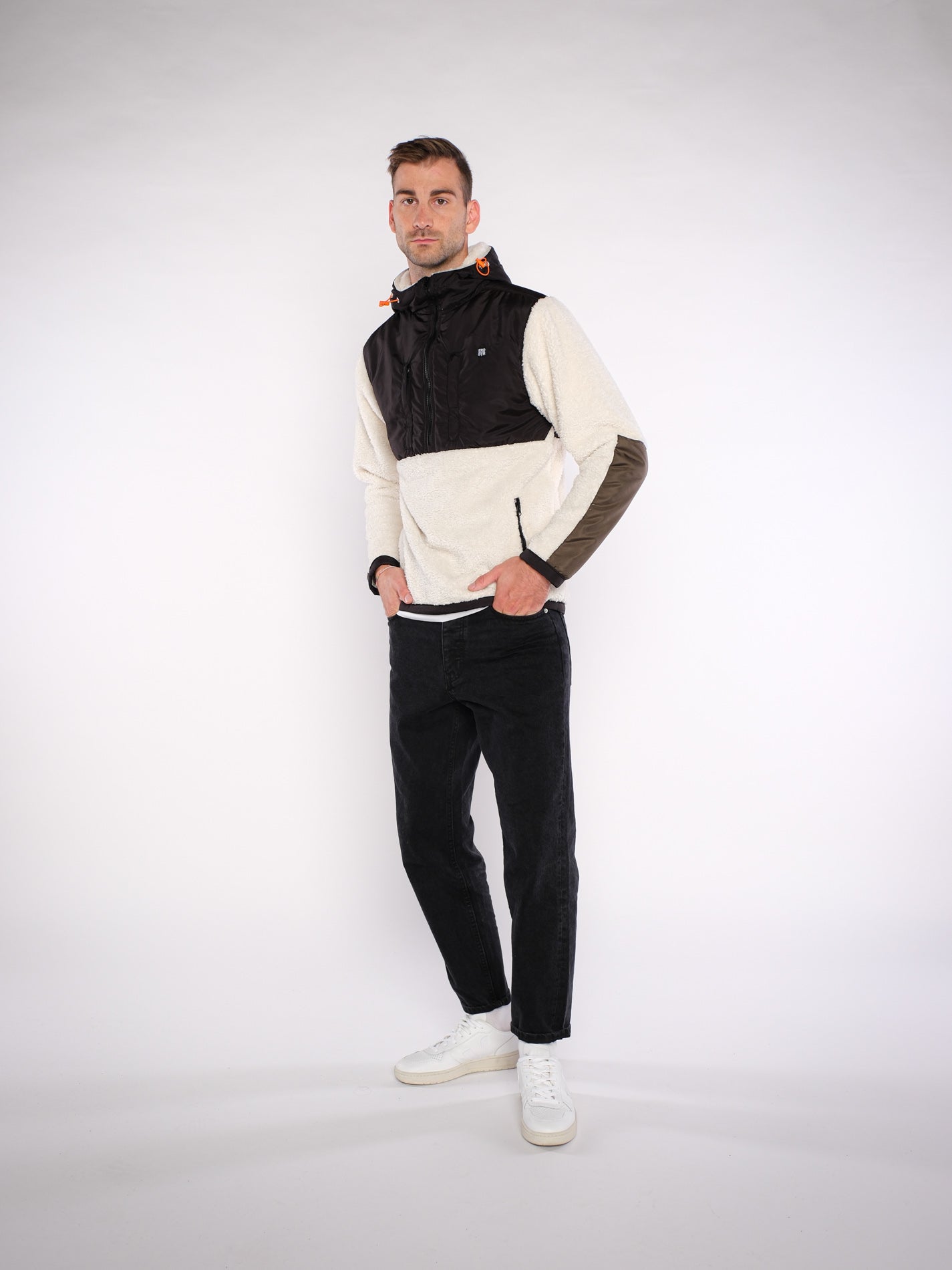 Unisex Hoodie FLEECE (beige)