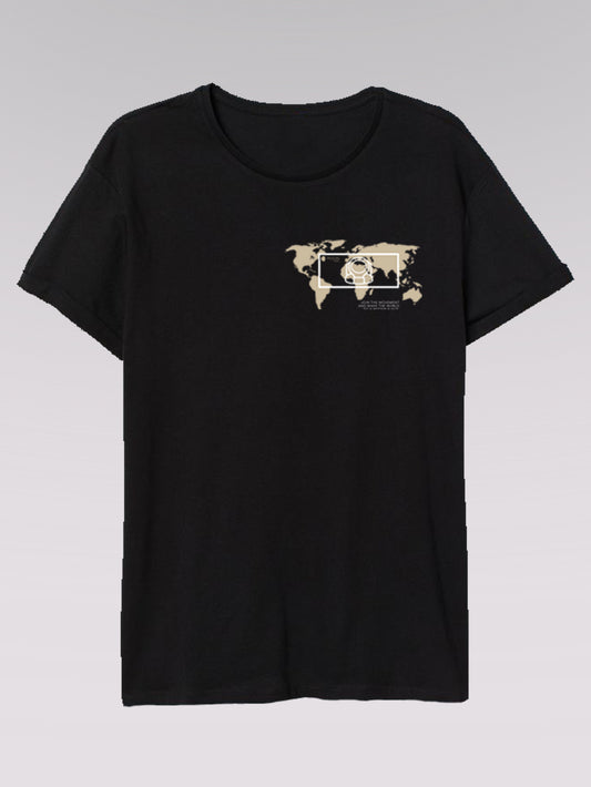 Herren T-Shirt ASTRONAUT (schwarz)