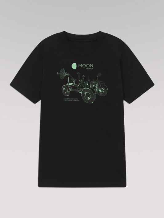 Kinder T-Shirt MOND AUTO (schwarz)